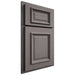Shiloh Cabinetry Partial Overlay Montgomery White Oak Plain Cut Flagstone Door
