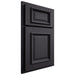 Shiloh Cabinetry Partial Overlay Montgomery White Oak Plain Cut Harbor Door