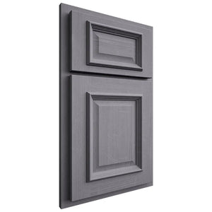 Shiloh Cabinetry Partial Overlay Montgomery White Oak Quarter Sawn Cadet Door