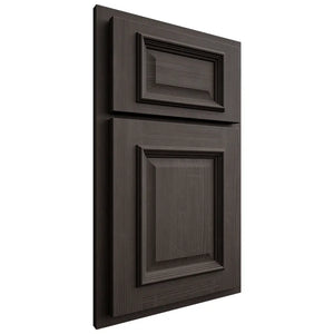 Shiloh Cabinetry Partial Overlay Montgomery White Oak Quarter Sawn Creekside Door