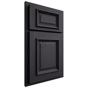 Shiloh Cabinetry Partial Overlay Montgomery White Oak Quarter Sawn Harbor Door