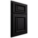 Shiloh Cabinetry Partial Overlay Montgomery White Oak Quarter Sawn Ink Door