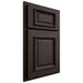 Shiloh Cabinetry Partial Overlay Montgomery White Oak Quarter Sawn Morel Door