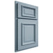 Shiloh Cabinetry Partial Overlay Montgomery White Oak Quarter Sawn Sky Door