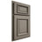 Shiloh Cabinetry Partial Overlay Montgomery White Oak Quarter Sawn Thyme Door