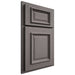 Shiloh Cabinetry Partial Overlay Montgomery White Oak Rift Cut Flagstone Door