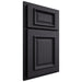Shiloh Cabinetry Partial Overlay Montgomery White Oak Rift Cut Harbor Door
