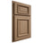 Shiloh Cabinetry Partial Overlay Montgomery White Oak Rift Cut Natural Door
