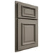 Shiloh Cabinetry Partial Overlay Montgomery White Oak Rift Cut Thyme Door