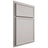 Shiloh Cabinetry Partial Overlay Napa Paintable Amazing Gray Door