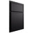 Shiloh Cabinetry Partial Overlay Napa Paintable Black Door