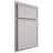 Shiloh Cabinetry Partial Overlay Napa Paintable Light French Gray Door