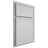 Shiloh Cabinetry Partial Overlay Napa Paintable Niebla Azul Door