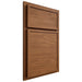 Shiloh Cabinetry Partial Overlay Napa Horizontal Cherry Plain Cut Coffee Door
