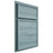 Shiloh Cabinetry Partial Overlay Napa Horizontal Hickory Plain Cut Sky Door