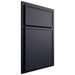 Shiloh Cabinetry Partial Overlay Napa Horizontal Paintable Hale Navy Door