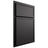 Shiloh Cabinetry Partial Overlay Napa Horizontal Paintable Iron Ore Door