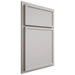 Shiloh Cabinetry Partial Overlay Napa Horizontal Paintable Mindful Gray Door