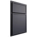 Shiloh Cabinetry Partial Overlay Napa Horizontal Paintable Outerspace Door