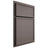Shiloh Cabinetry Partial Overlay Napa Horizontal Poplar Plain Cut Heatherstone Door