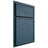 Shiloh Cabinetry Partial Overlay Napa Horizontal Red Oak Plain Cut Hudson Door