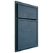 Shiloh Cabinetry Partial Overlay Napa Horizontal Red Oak Plain Cut Hudson Door