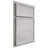 Shiloh Cabinetry Partial Overlay Napa Horizontal Walnut Plain Cut Stratus Door