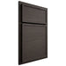 Shiloh Cabinetry Partial Overlay Napa Horizontal White Oak Plain Cut Creekside Door
