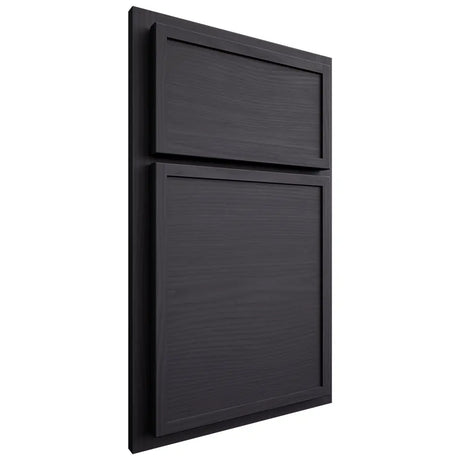 Shiloh Cabinetry Partial Overlay Napa Horizontal White Oak Plain Cut Harbor Door