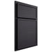 Shiloh Cabinetry Partial Overlay Napa Horizontal White Oak Plain Cut Harbor Door