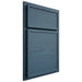 Shiloh Cabinetry Partial Overlay Napa Horizontal White Oak Plain Cut Hudson Door