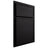 Shiloh Cabinetry Partial Overlay Napa Horizontal White Oak Plain Cut Ink Door