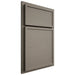 Shiloh Cabinetry Partial Overlay Napa Horizontal White Oak Plain Cut Thyme Door