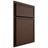 Shiloh Cabinetry Partial Overlay Napa Horizontal White Oak Quarter Sawn Braun Door
