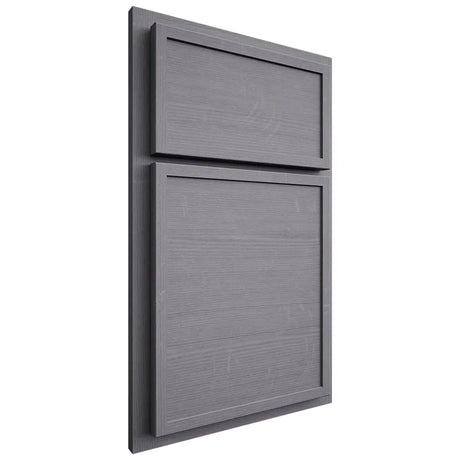 Shiloh Cabinetry Partial Overlay Napa Horizontal White Oak Quarter Sawn Cadet Door
