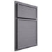 Shiloh Cabinetry Partial Overlay Napa Horizontal White Oak Quarter Sawn Cadet Door