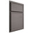 Shiloh Cabinetry Partial Overlay Napa Horizontal White Oak Quarter Sawn Flagstone Door