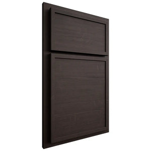 Shiloh Cabinetry Partial Overlay Napa Horizontal White Oak Quarter Sawn Morel Door