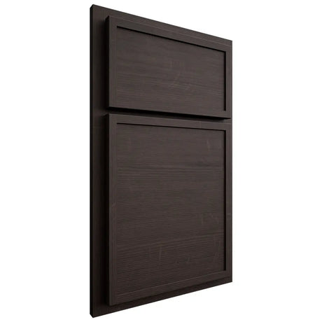 Shiloh Cabinetry Partial Overlay Napa Horizontal White Oak Quarter Sawn Morel Door