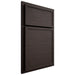 Shiloh Cabinetry Partial Overlay Napa Horizontal White Oak Quarter Sawn Morel Door