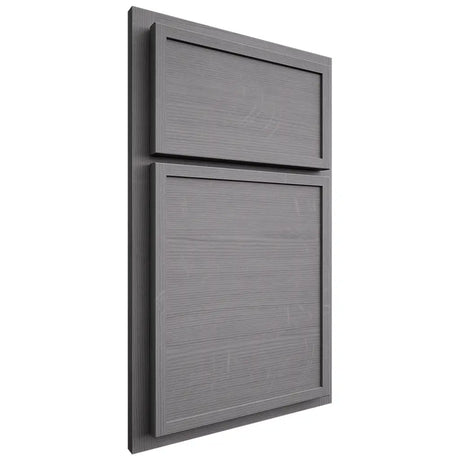 Shiloh Cabinetry Partial Overlay Napa Horizontal White Oak Quarter Sawn Sterling Door