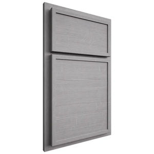 Shiloh Cabinetry Partial Overlay Napa Horizontal White Oak Quarter Sawn Stratus Door