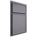 Shiloh Cabinetry Partial Overlay Napa Horizontal White Oak Rift Cut Cadet Door
