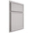 Shiloh Cabinetry Partial Overlay Napa Horizontal White Oak Rift Cut Cotton Door
