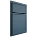 Shiloh Cabinetry Partial Overlay Napa Horizontal White Oak Rift Cut Hudson Door