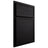 Shiloh Cabinetry Partial Overlay Napa Horizontal White Oak Rift Cut Ink Door