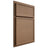 Shiloh Cabinetry Partial Overlay Napa Horizontal White Oak Rift Cut Medium Door