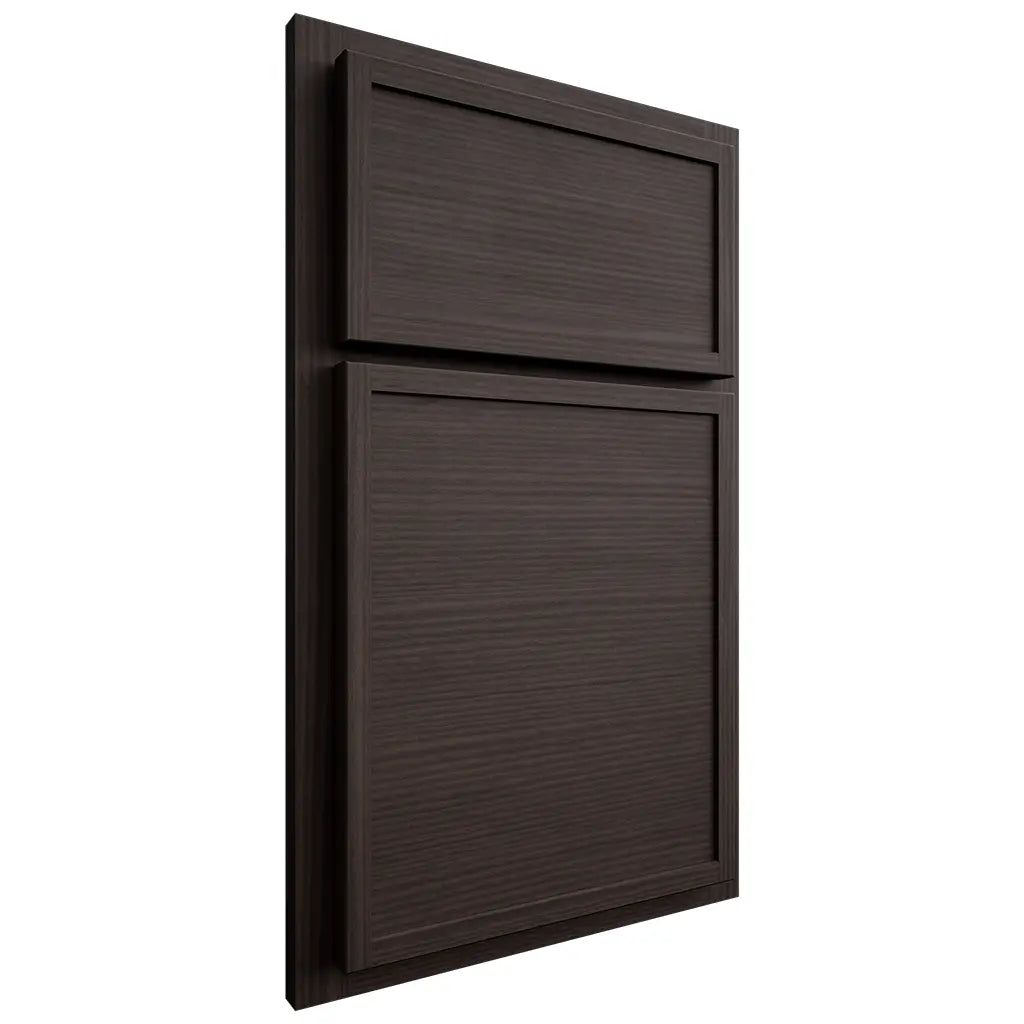Shiloh Cabinetry Partial Overlay Napa Horizontal White Oak Rift Cut Morel Door