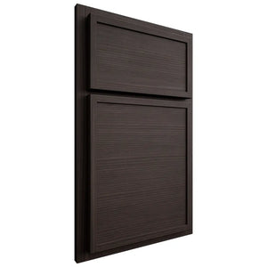 Shiloh Cabinetry Partial Overlay Napa Horizontal White Oak Rift Cut Morel Door