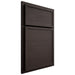 Shiloh Cabinetry Partial Overlay Napa Horizontal White Oak Rift Cut Morel Door